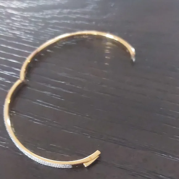 MONICA VINADER Silver Bracelet with Gold Tip - Picture 3 of 5